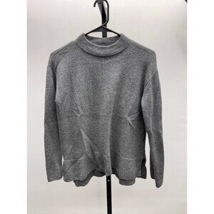 Talbots Grey Pure Merino Wool Sweater
